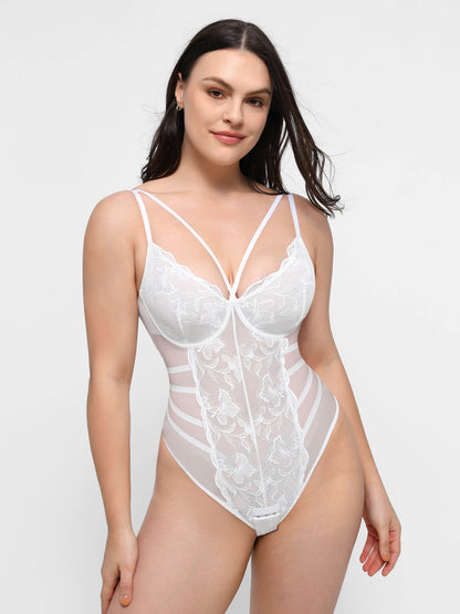 Bodysuit String Dentelle