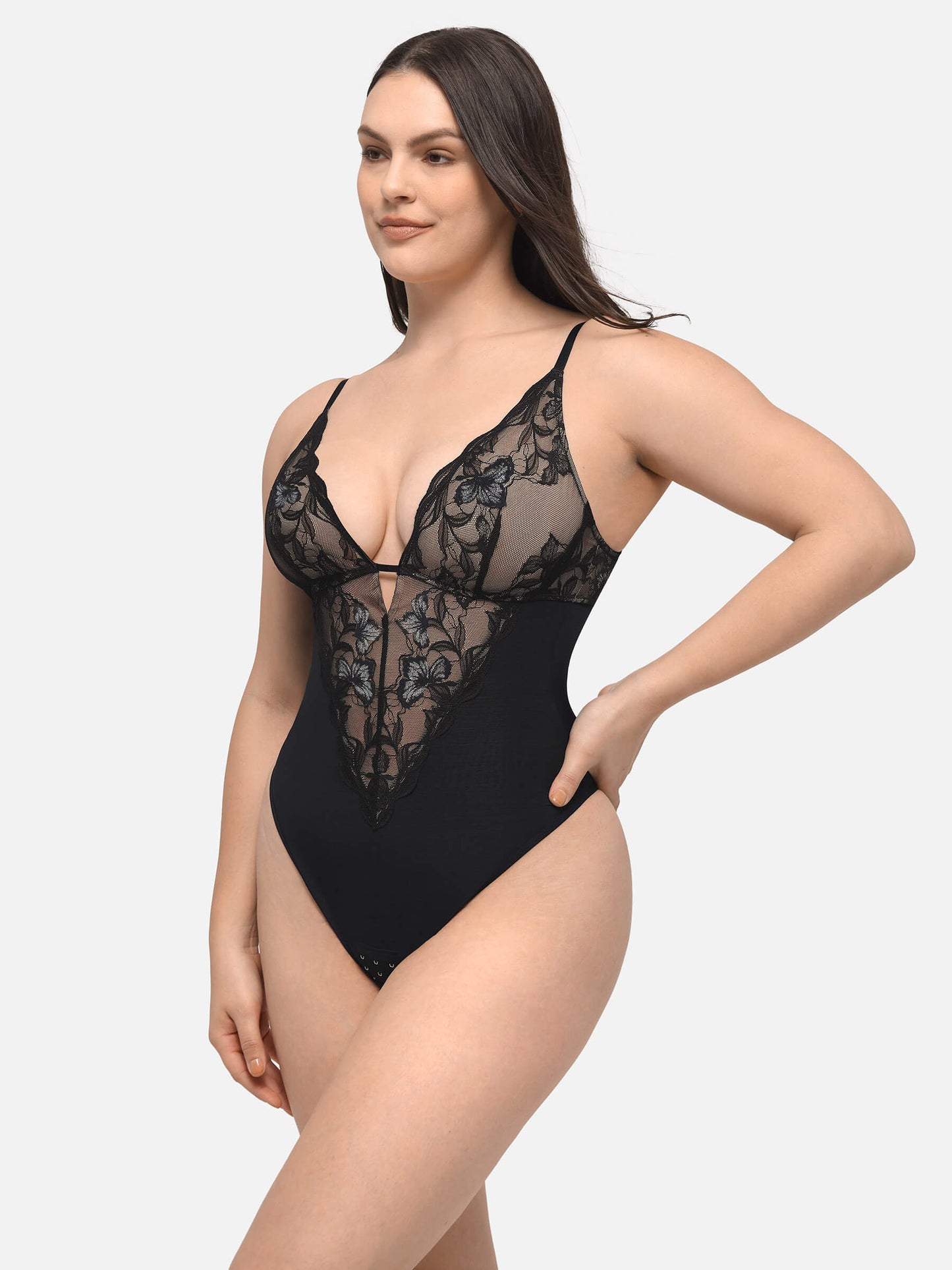 Bodysuit String en dentelle Sculptant