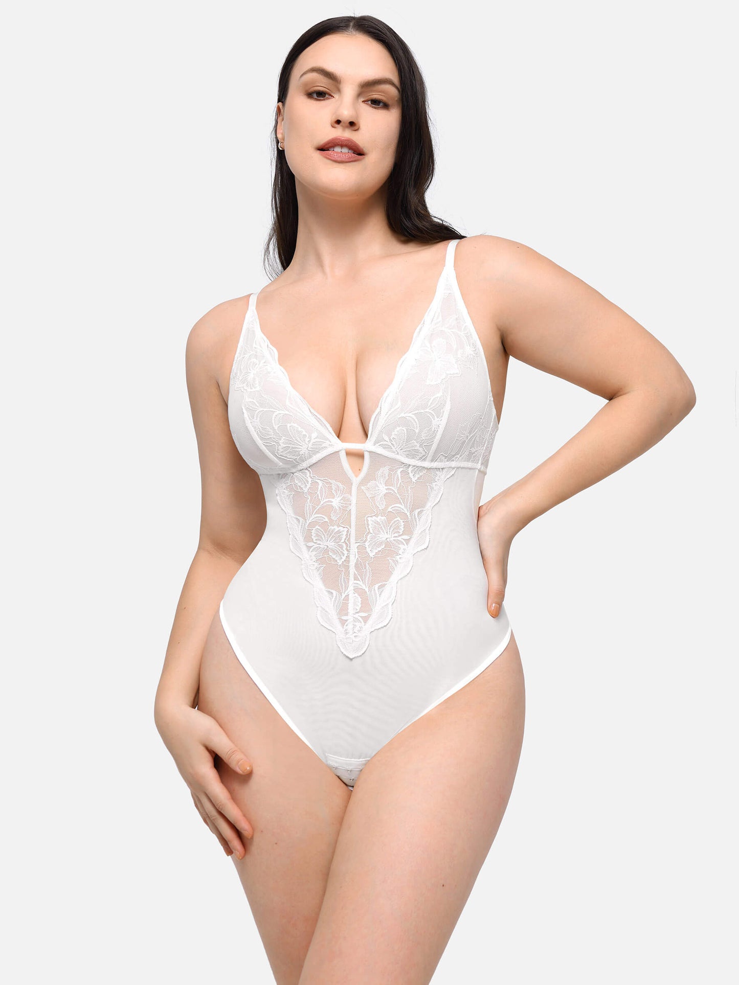 Bodysuit String en dentelle Sculptant