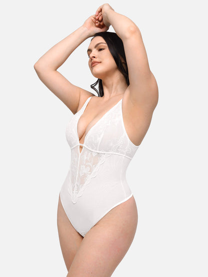 Bodysuit String en dentelle Sculptant