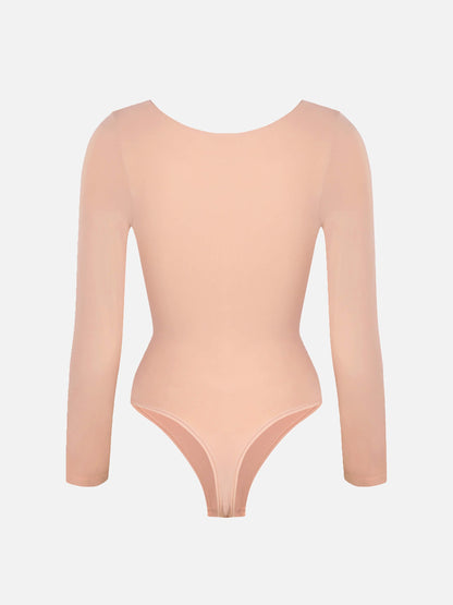 Body String Gainant Sculptant Manche Longue