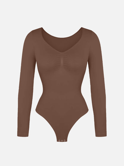 Body String Gainant Sculptant Manche Longue