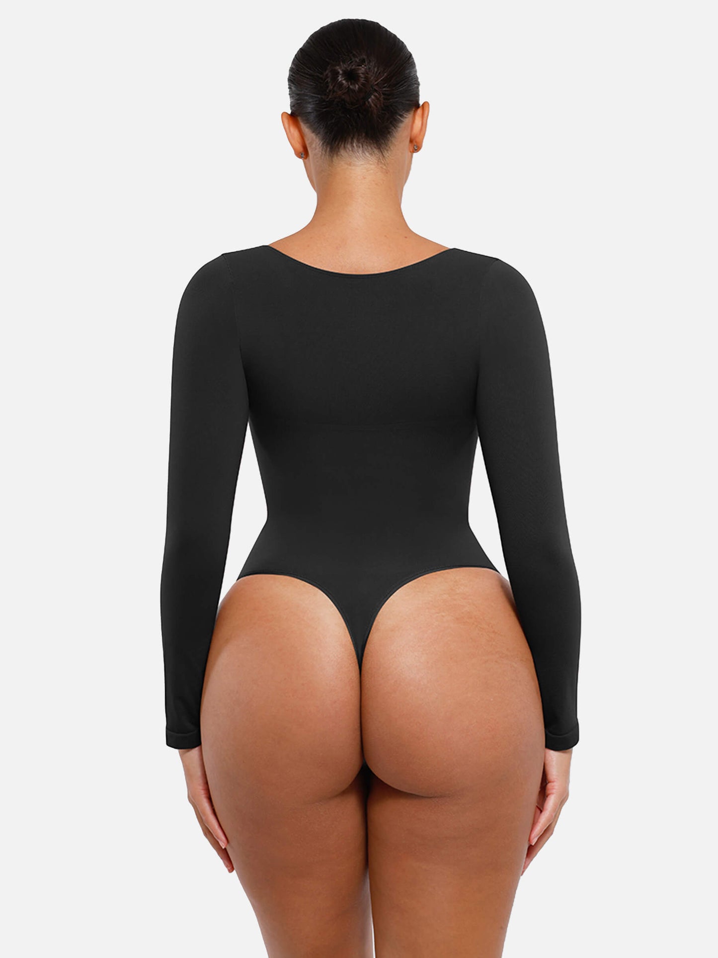 Body String Gainant Sculptant Manche Longue