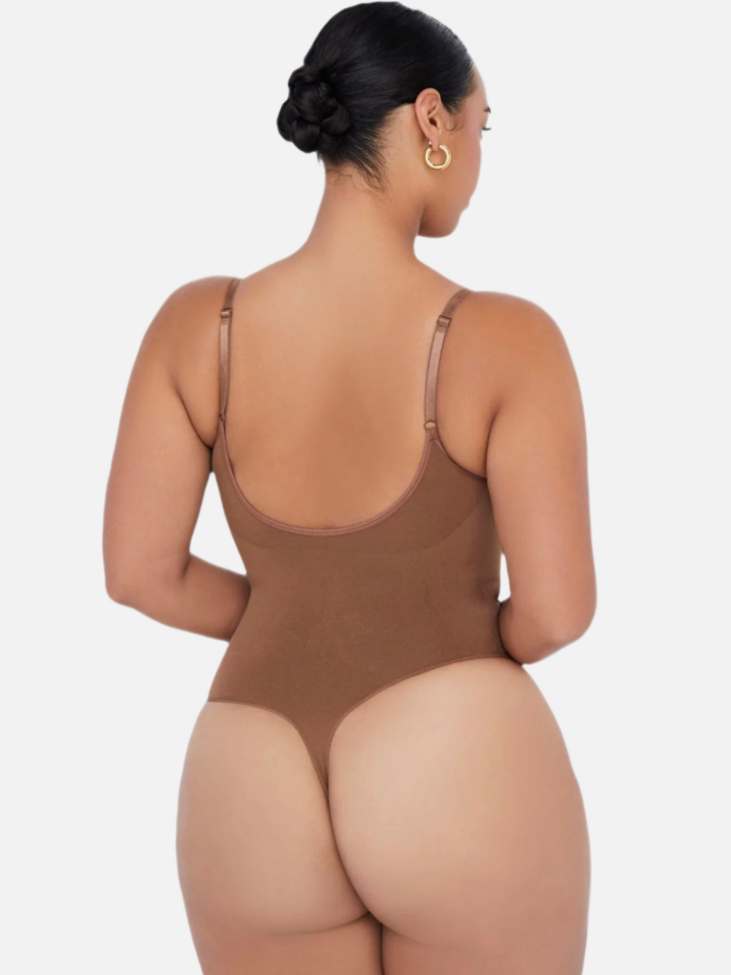 Bodysuit String Gainant Sans Couture