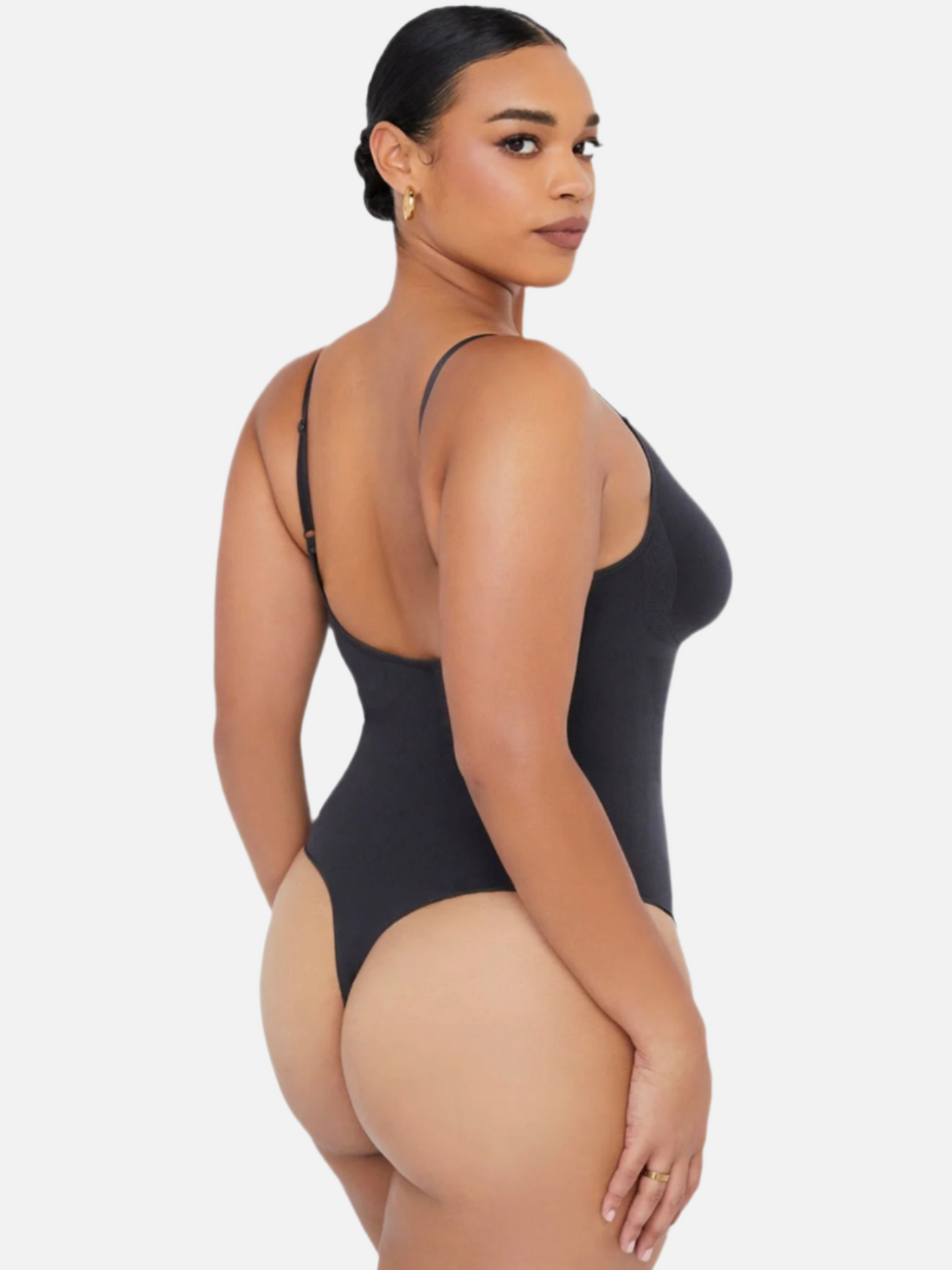Bodysuit String Gainant Sans Couture