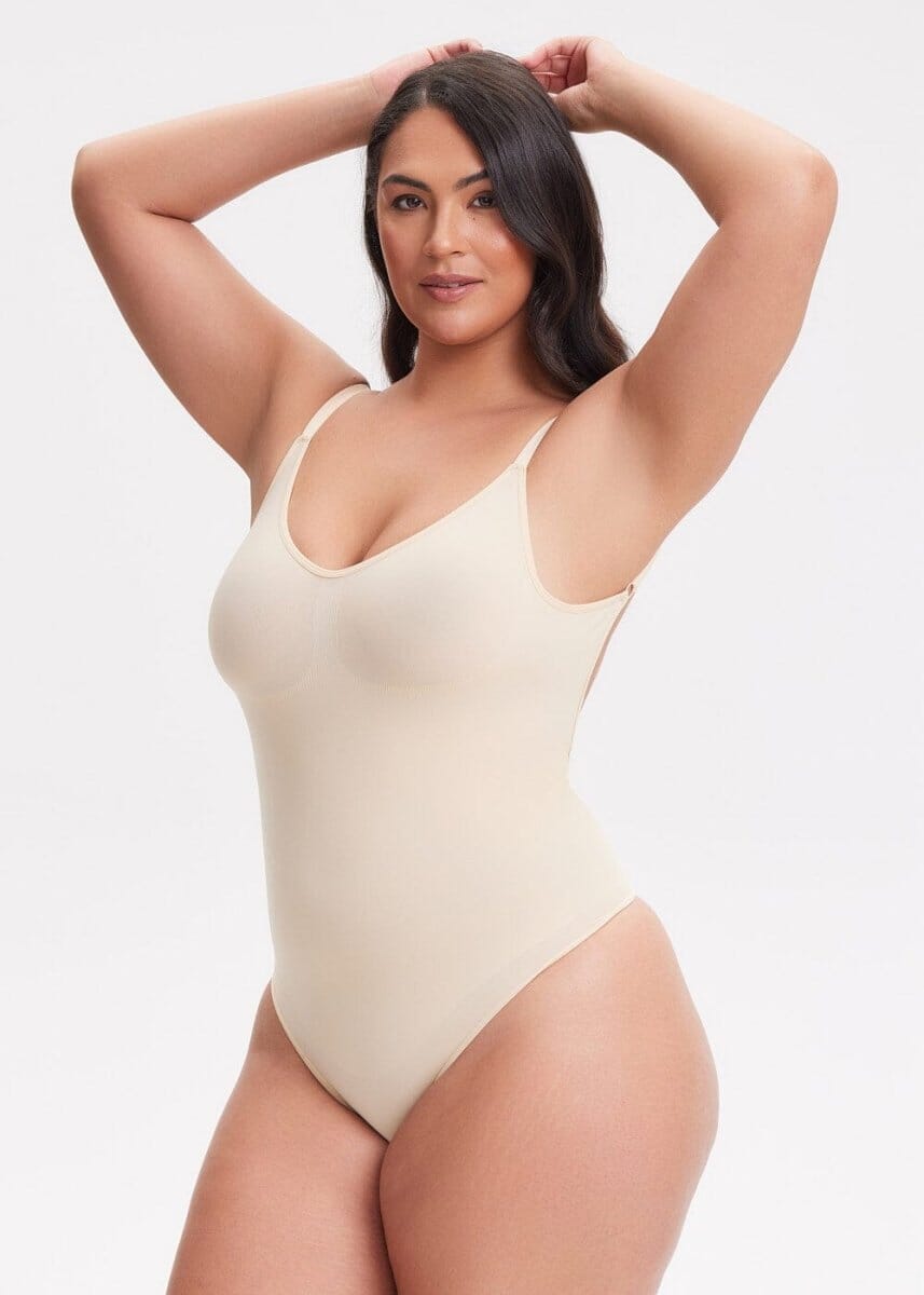 Bodysuit String Gainant Dos nu