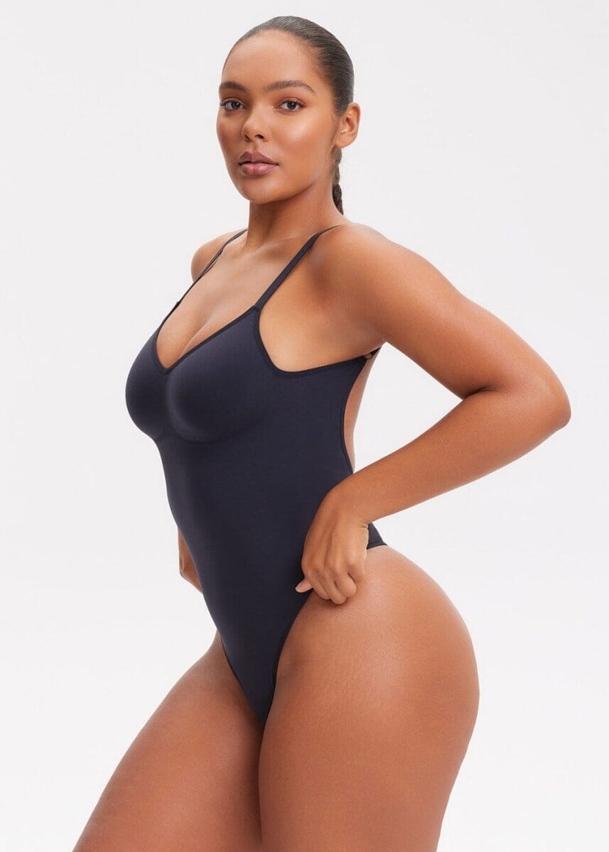 Bodysuit String Gainant Dos nu