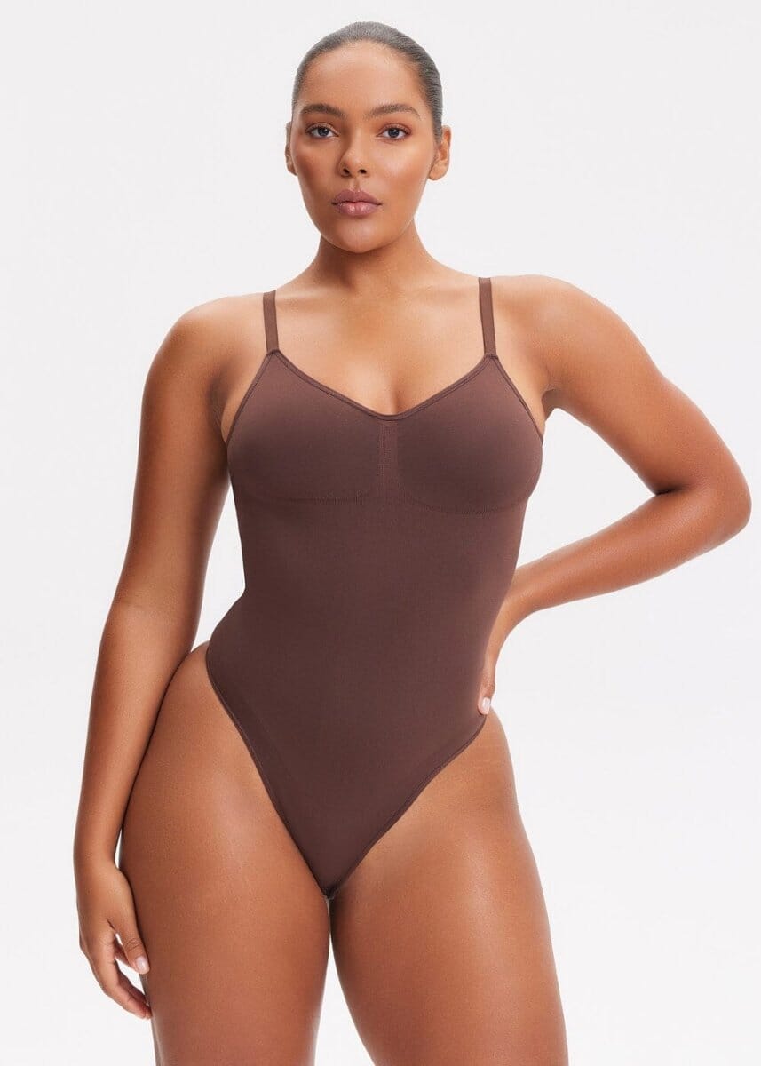 Bodysuit String Gainant Dos nu