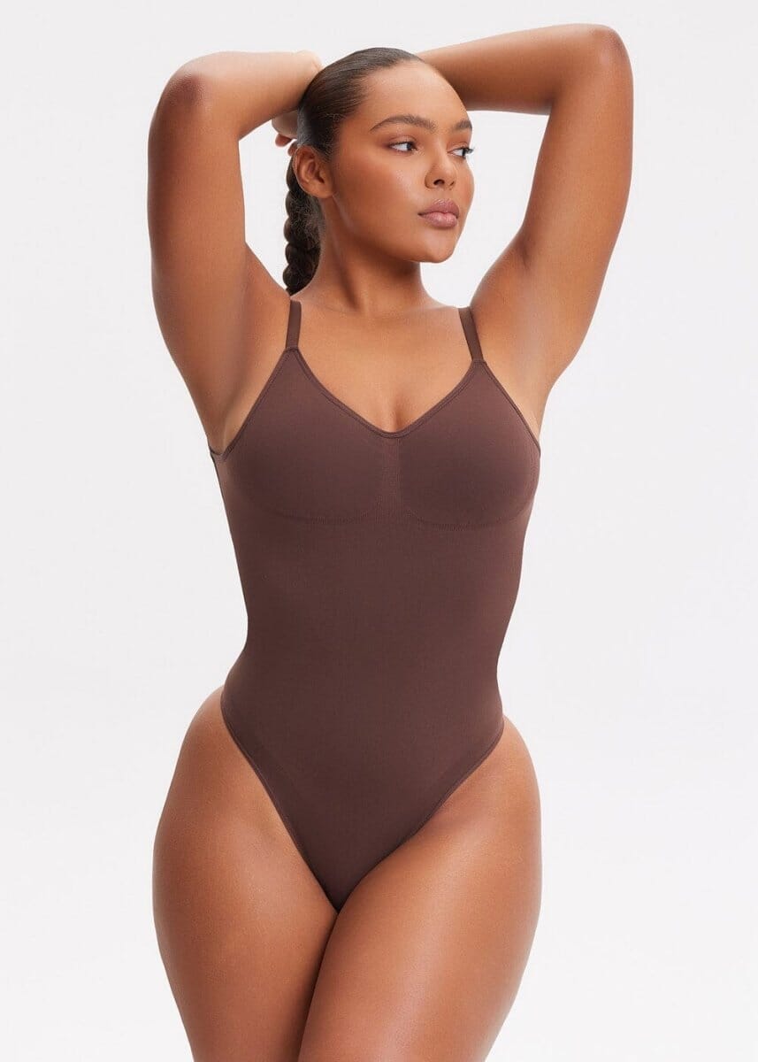Bodysuit String Gainant Dos nu