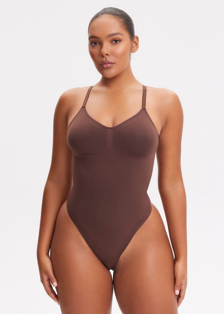Bodysuit String Gainant Dos nu