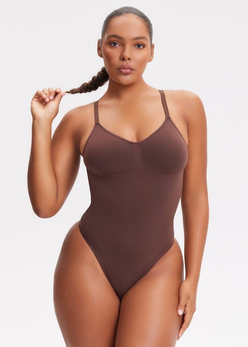 Bodysuit String Gainant Dos nu