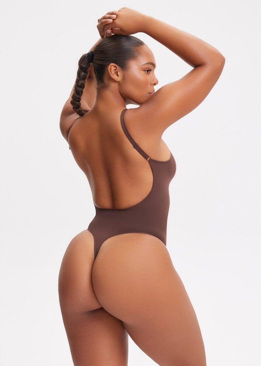 Bodysuit String Gainant Dos nu